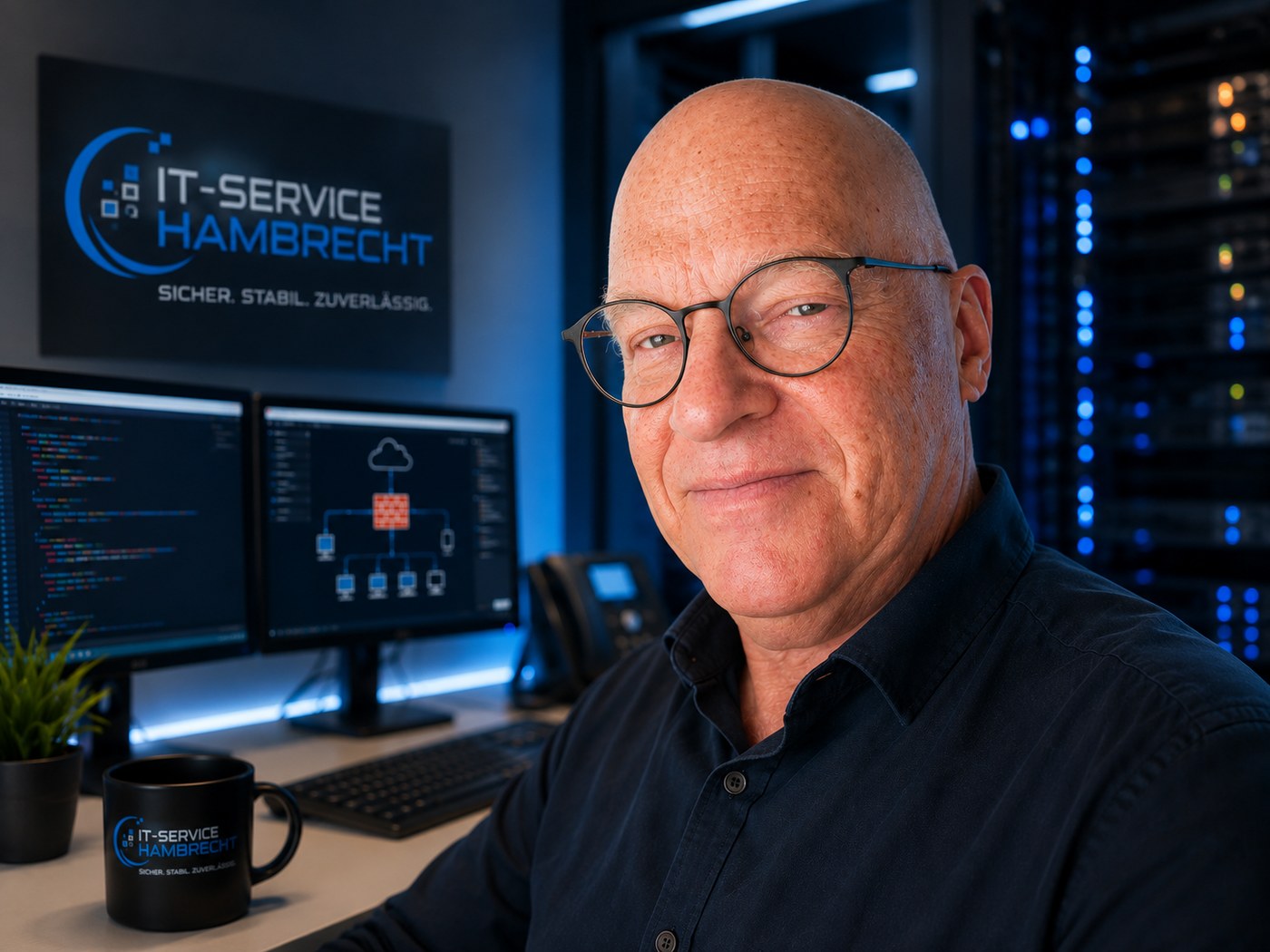 Hans-Jörg Hambrecht, Inhaber von IT-Service Hambrecht